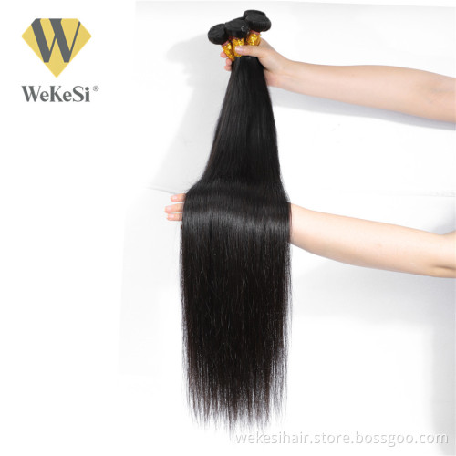 Wholesale 10A Grade Cuticle Aligned Vendors Raw Virgin Brazilian hair bundles Long 40 inch Brazilian Human Hair in mozambique